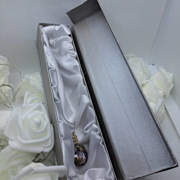 ONE of A KIND necklace and Work of Art by Shweta Bhargava Sterling Silver - Picture 14 of 14